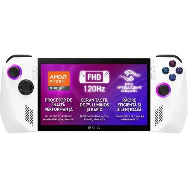 Consola portabila gaming ROG Ally RC71L, 512GB, alb