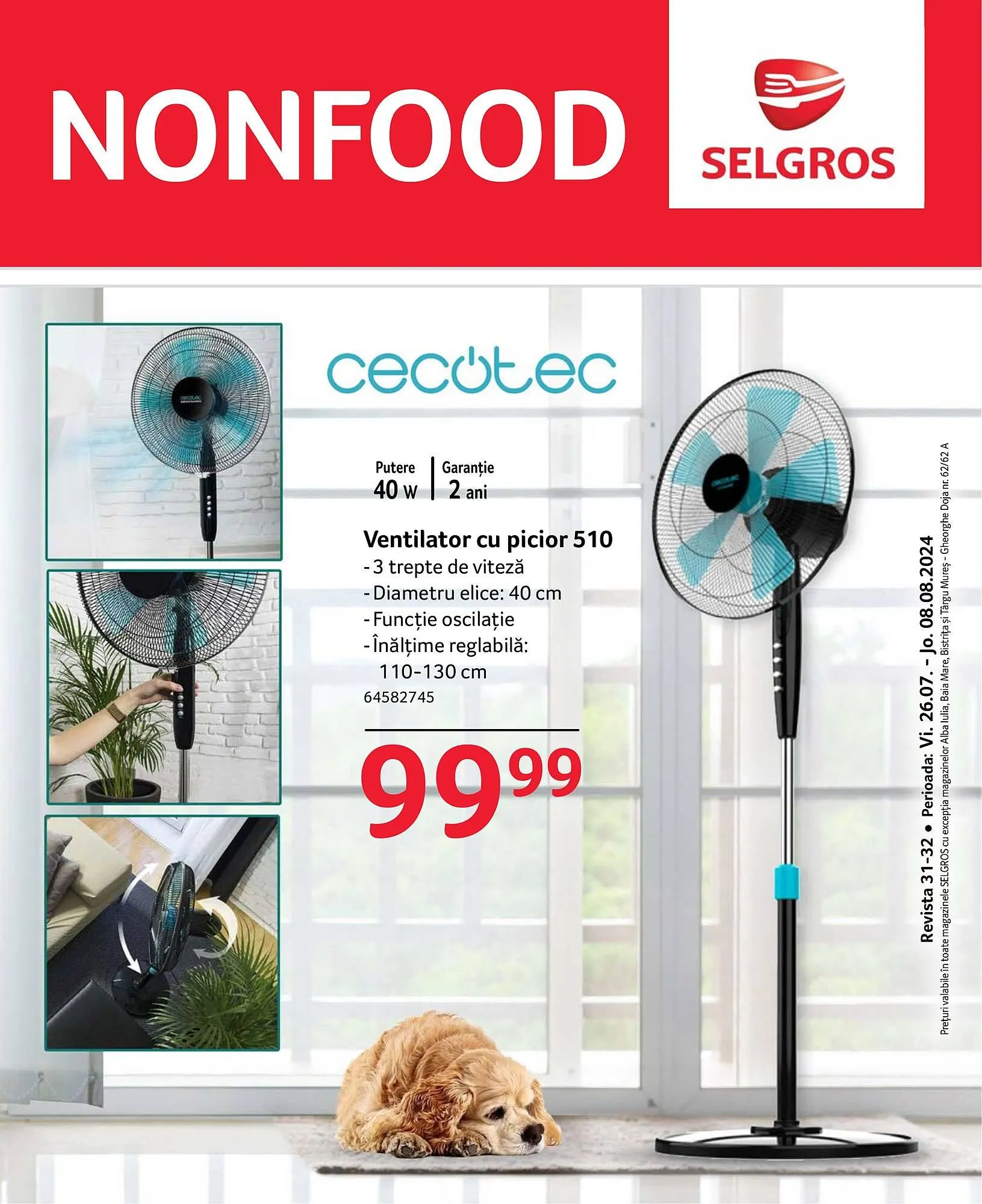 Catalog Selgros catalog de la 26 iulie până la 8 august 2024 - Revista Pagina 1