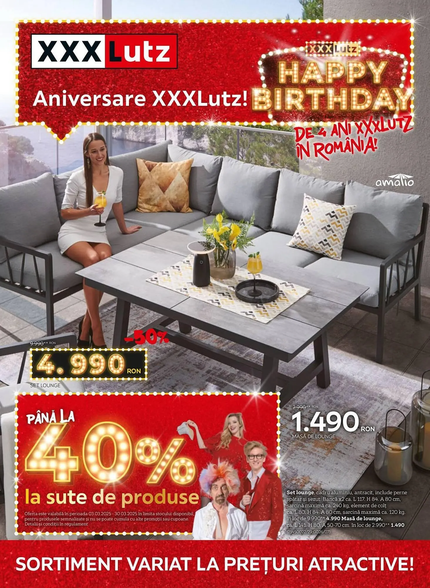 Catalog Catalog XXXLutz de la 3 martie până la 30 martie 2025 - Revista Pagina 1