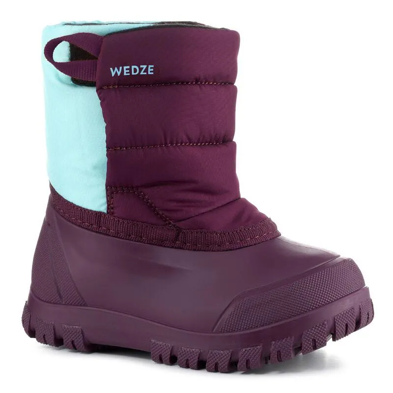 Cizme săniuș WARM Turcoaz-Mov Bebe
