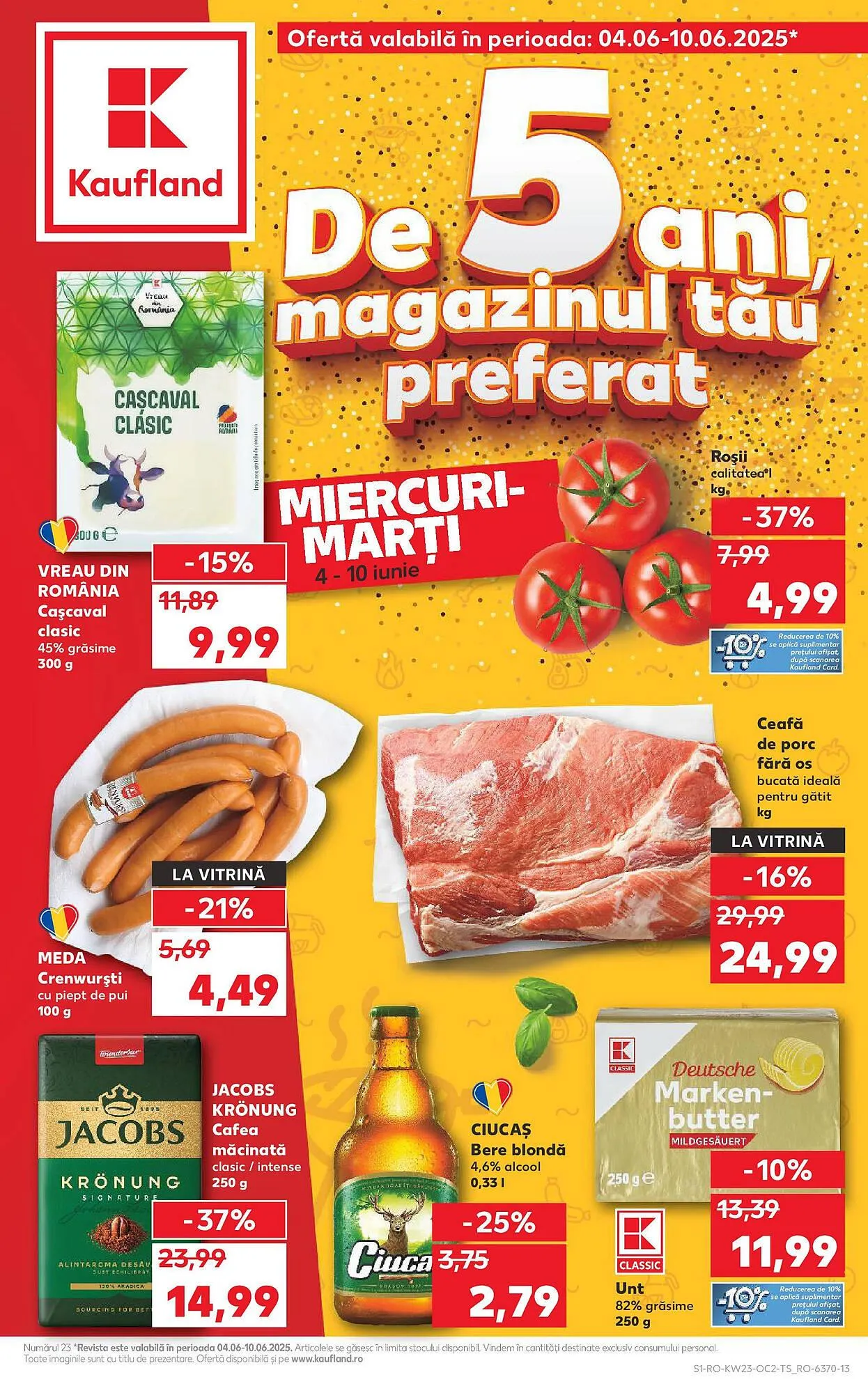 Catalog Catalog Kaufland de la 3 iunie până la 10 iunie 2025 - Revista Pagina 1