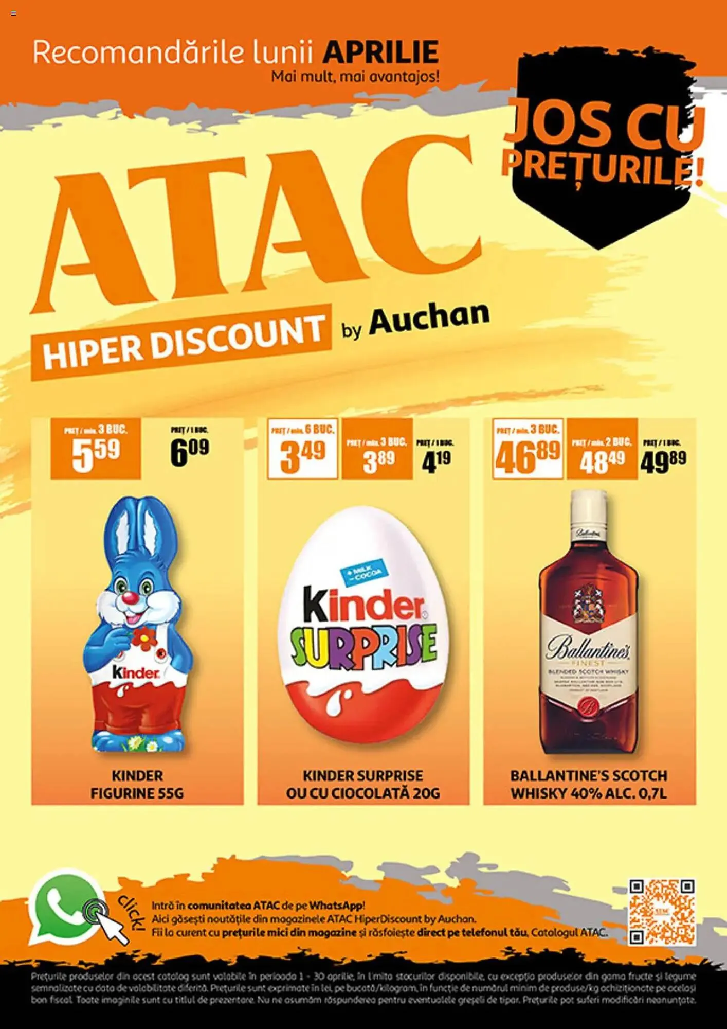 Catalog Catalog Auchan de la 1 aprilie până la 30 aprilie 2025 - Revista Pagina 1