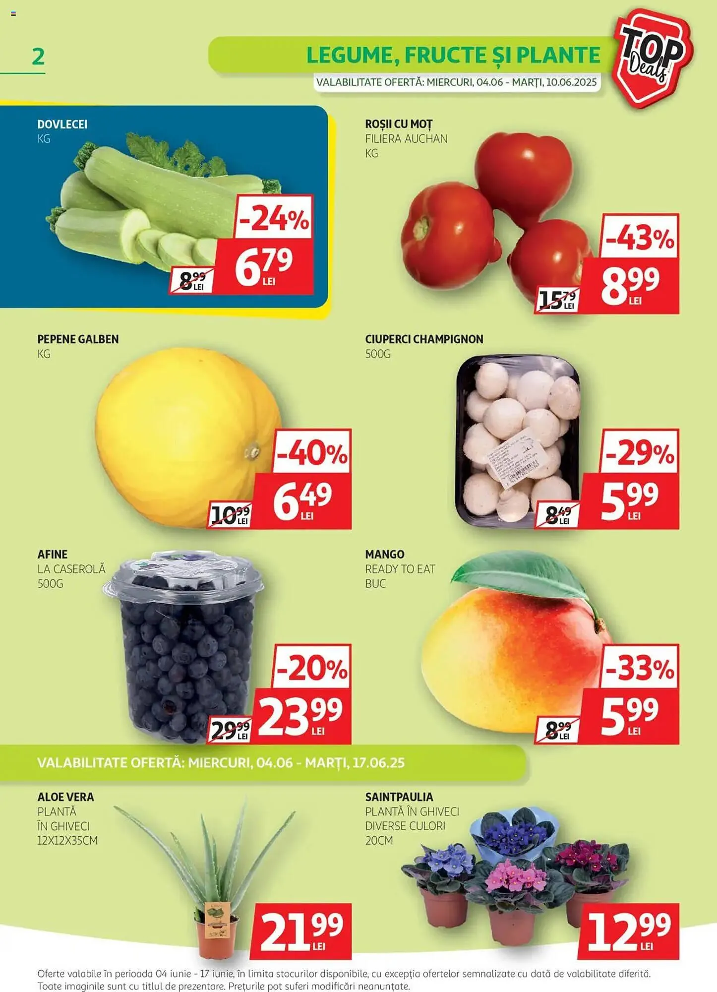 Catalog Catalog Auchan de la 4 iunie până la 17 iunie 2025 - Revista Pagina 2