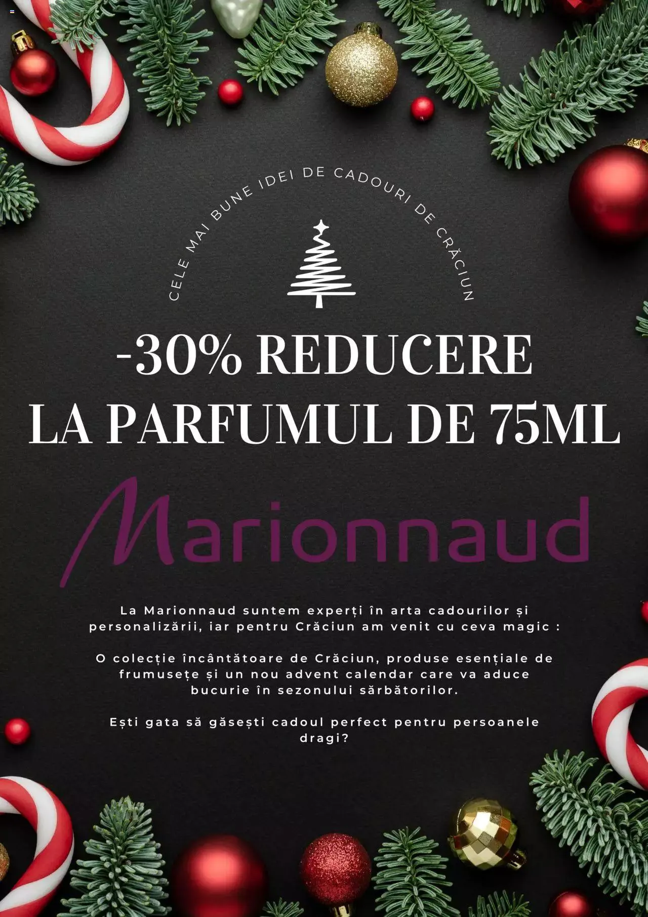 Catalog Catalog Marionnaud de la 1 decembrie până la 31 decembrie 2023 - Revista Pagina 1