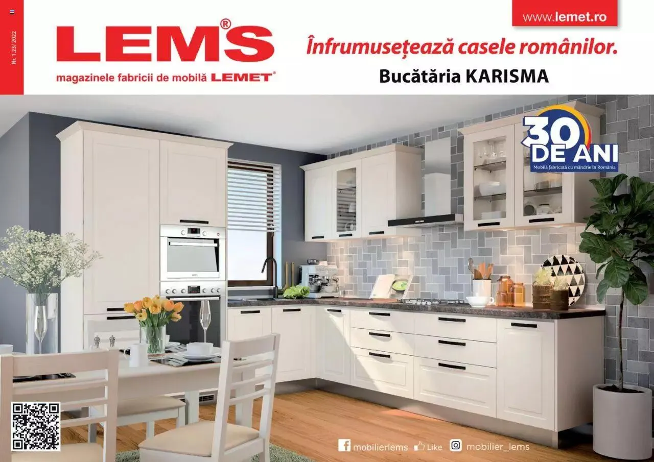 Catalog Lem’s - Bucătăria Karisma de la 1 septembrie până la 31 decembrie 2023 - Revista Pagina 1