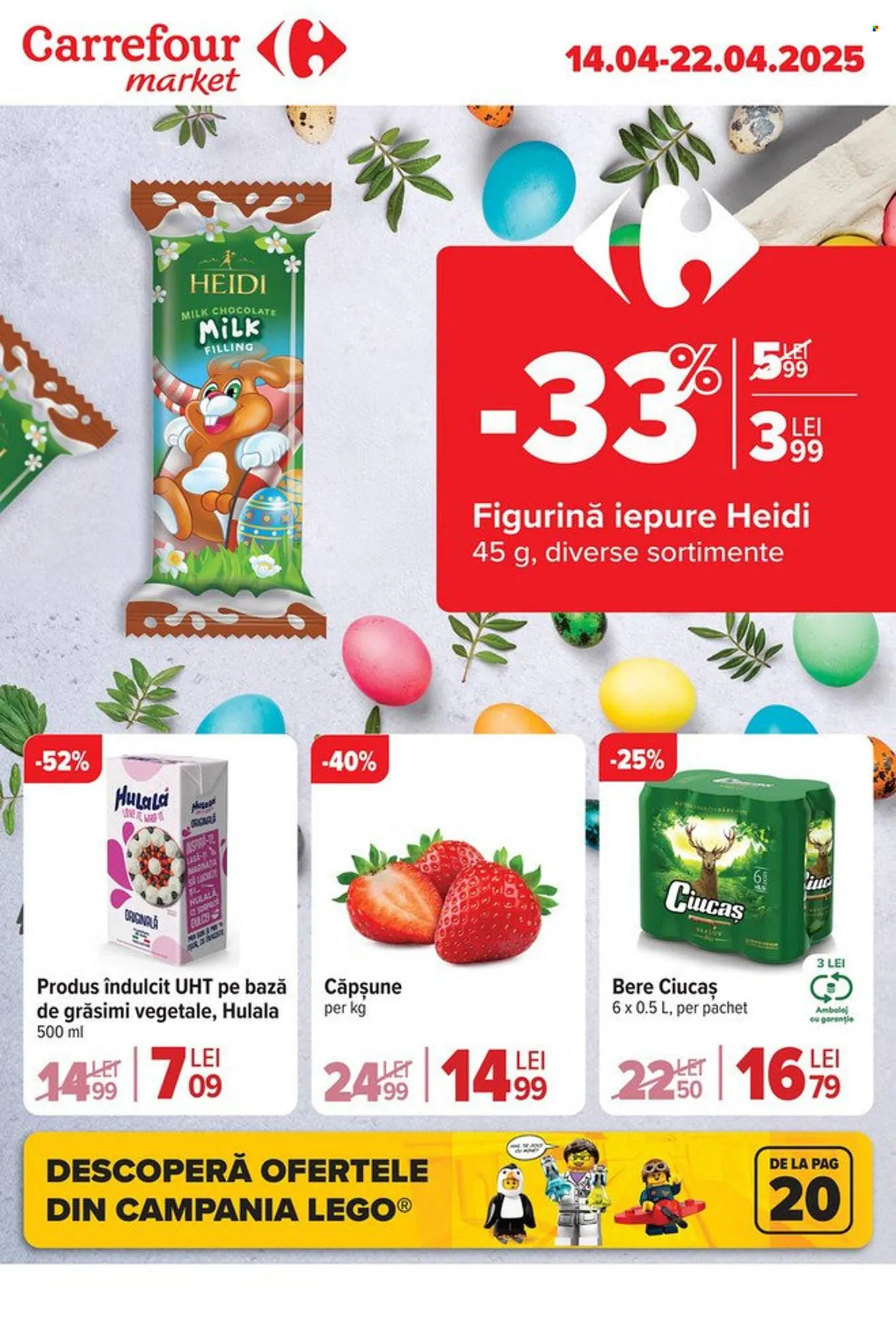 Catalog Catalog Carrefour Market de la 14 aprilie până la 22 aprilie 2025 - Revista Pagina 1