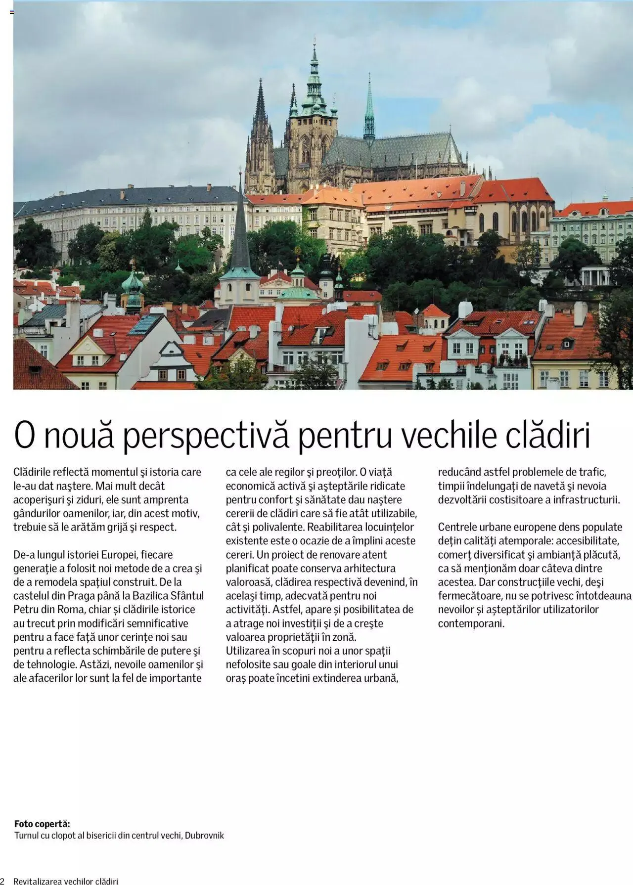 Catalog Velux catalog - Revitalizarea clădirilor istorice de la 1 octombrie până la 31 decembrie 2024 - Revista Pagina 2