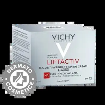 Crema de fata antirid pentru ten uscat Liftactiv H.A., 50ml, Vichy