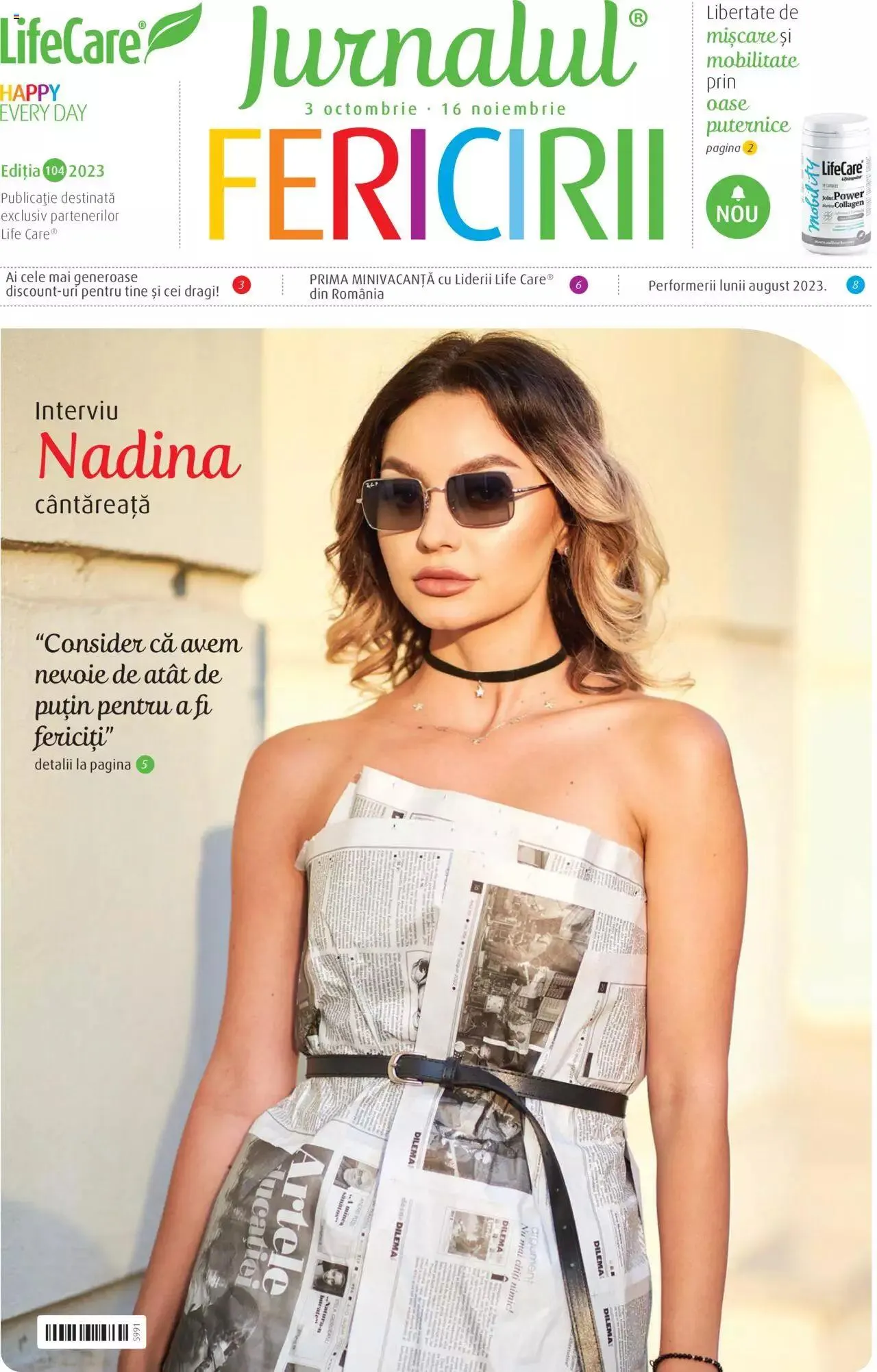 Catalog Life Care catalog - Jurnalul Fericirii Octombrie/Noiembrie de la 3 octombrie până la 16 noiembrie 2023 - Revista Pagina 1