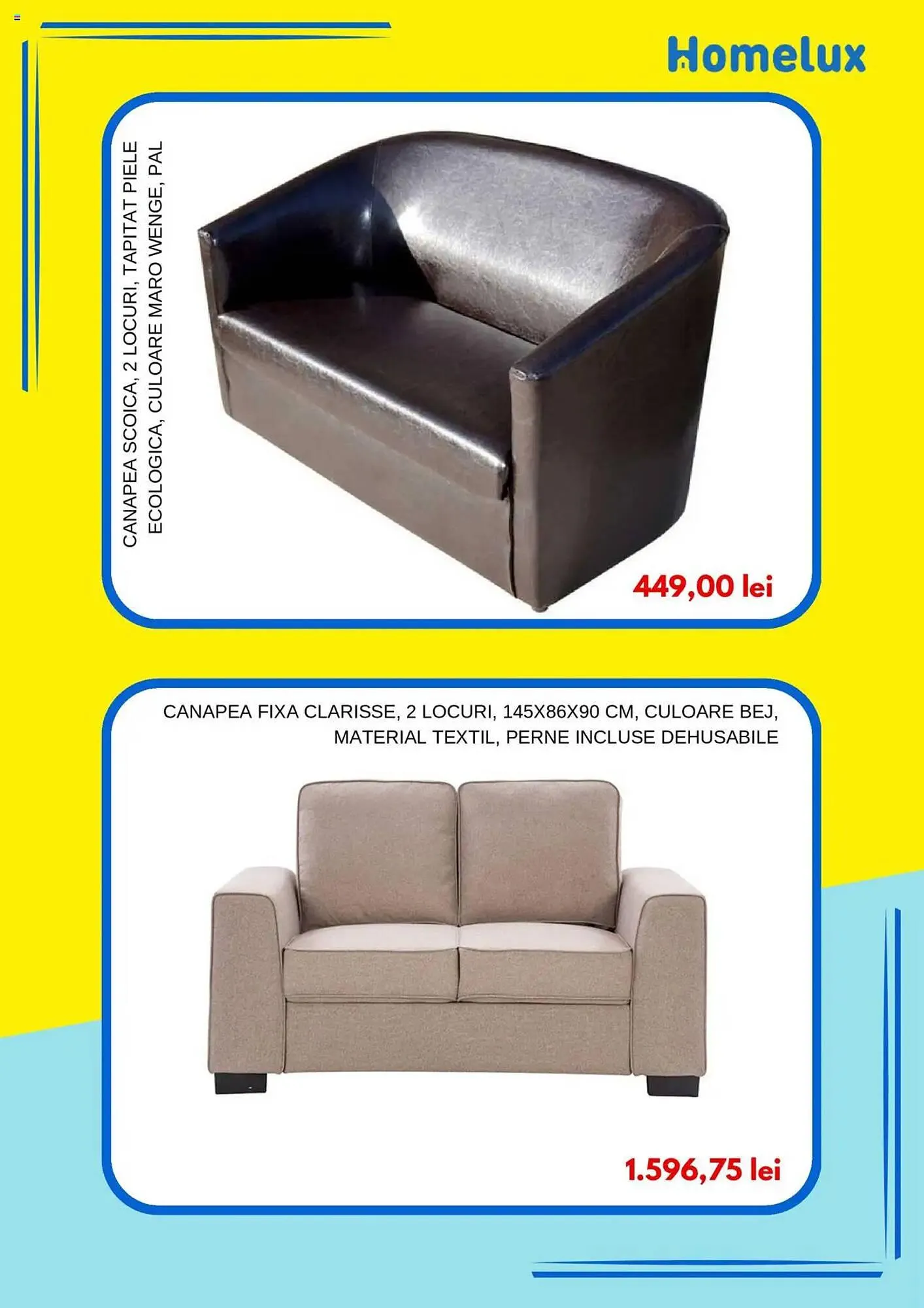 Catalog Catalog Homelux de la 14 februarie până la 31 martie 2025 - Revista Pagina 3
