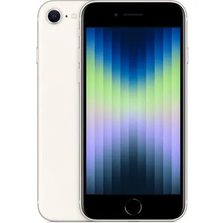 Telefon mobil Apple iPhone SE 3, 128GB, 5G, Starlight