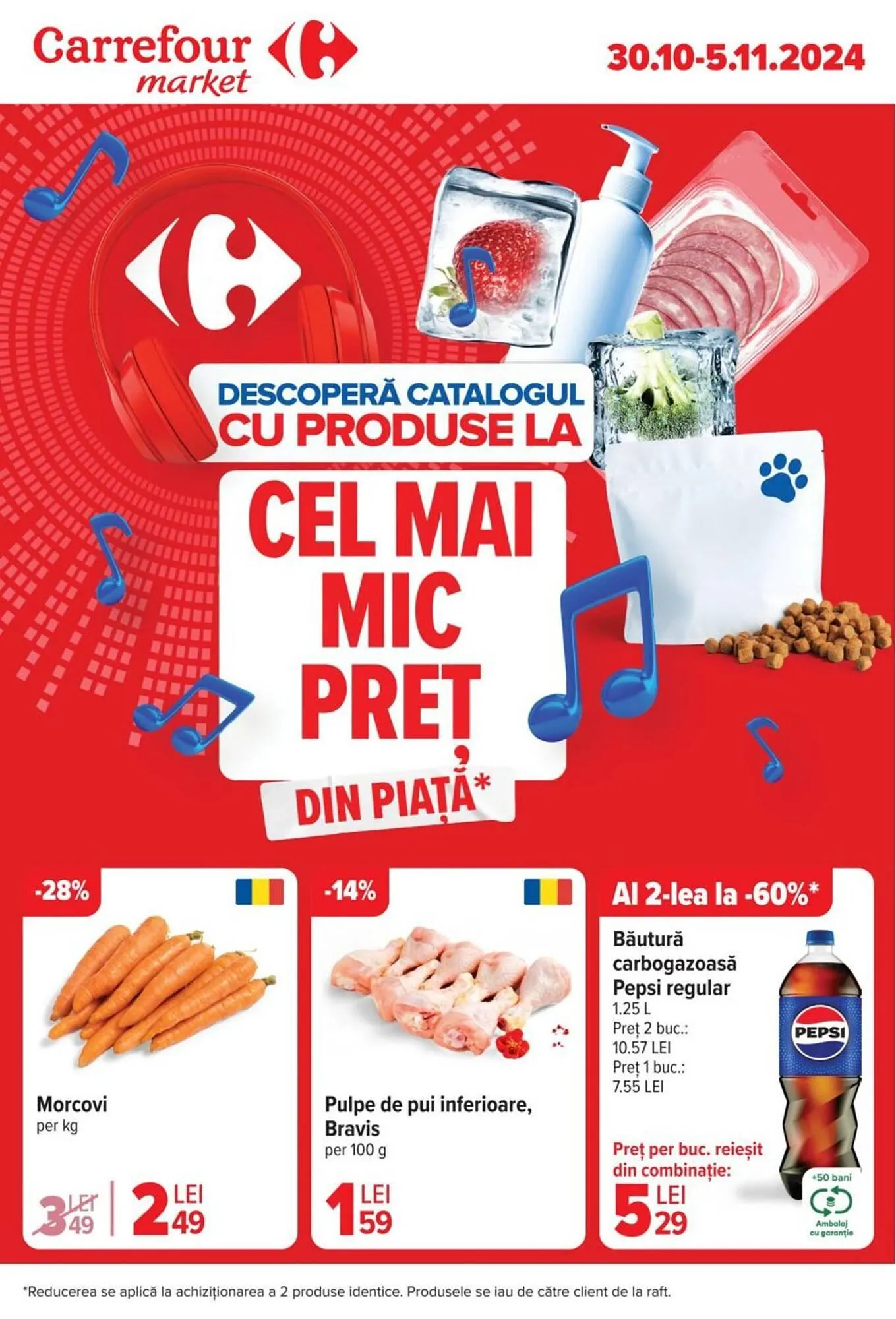 Catalog Catalog Carrefour de la 30 octombrie până la 13 noiembrie 2024 - Revista Pagina 1