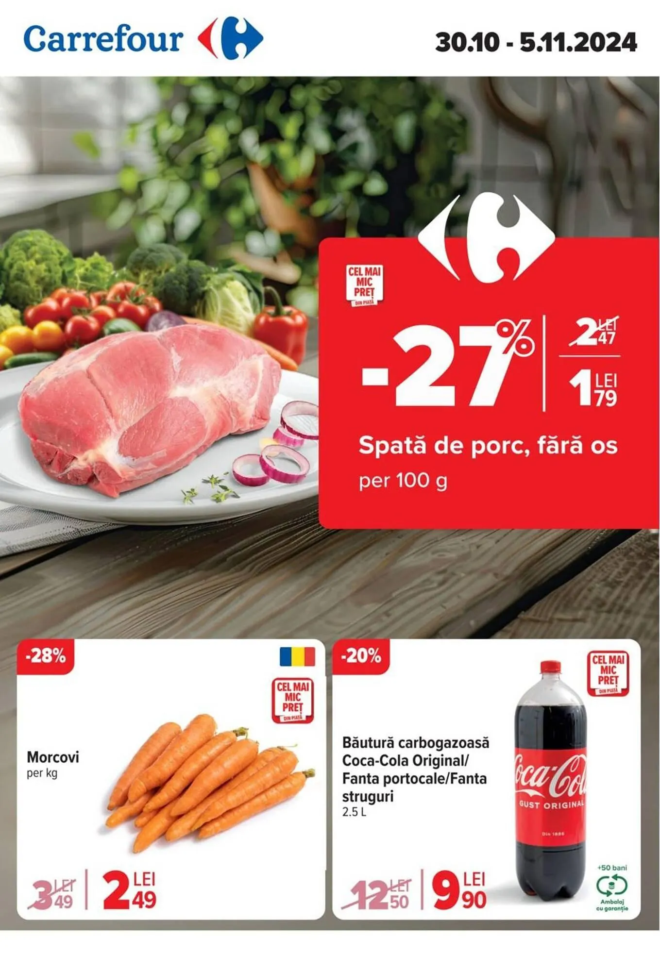 Catalog Catalog Carrefour de la 30 octombrie până la 13 noiembrie 2024 - Revista Pagina 1