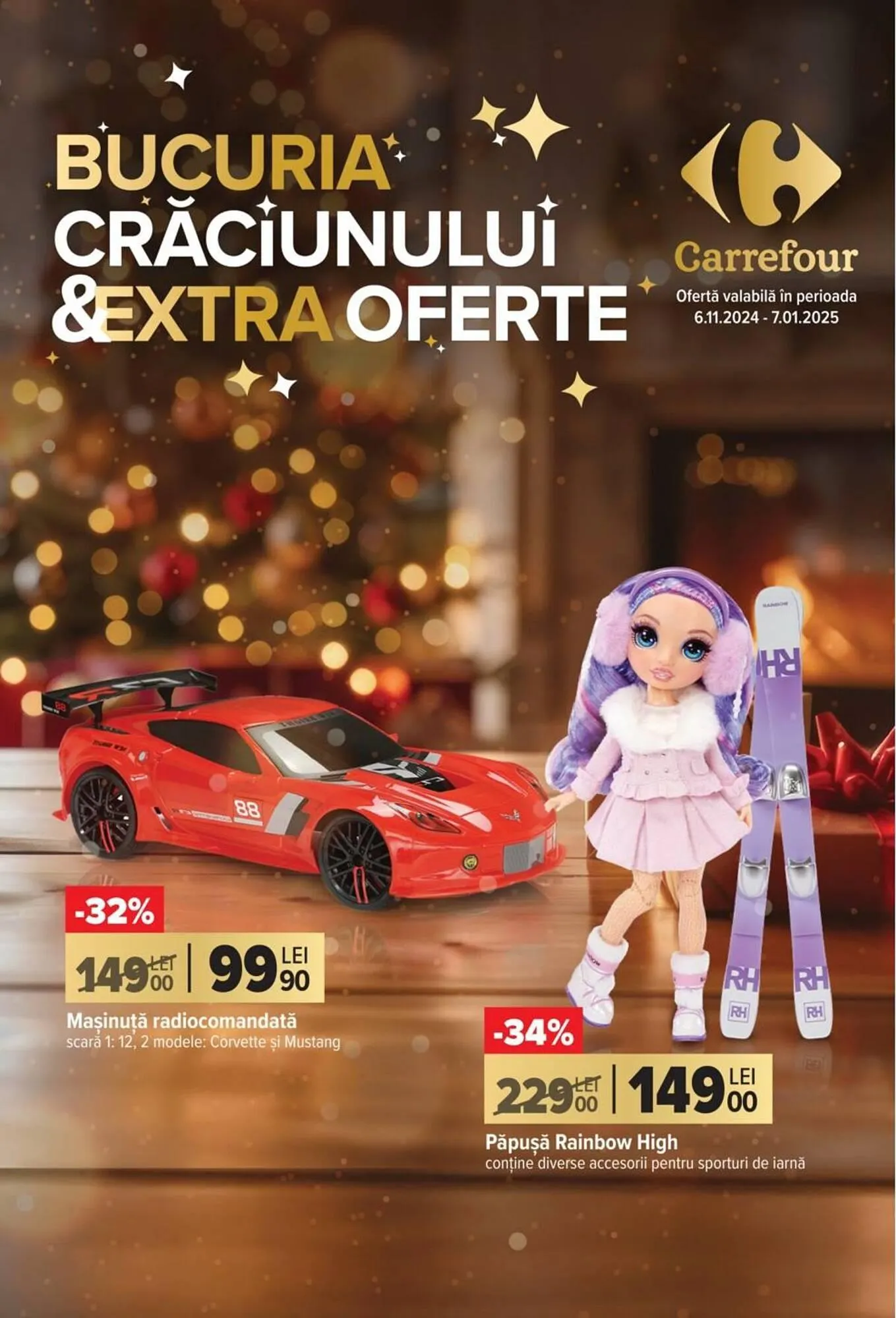 Catalog Catalog Carrefour de la 6 noiembrie până la 7 ianuarie 2025 - Revista Pagina 1