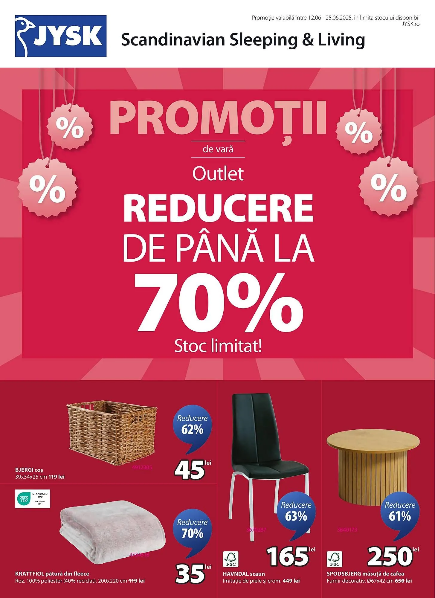 Catalog Catalog JYSK de la 12 iunie până la 25 iunie 2025 - Revista Pagina 1