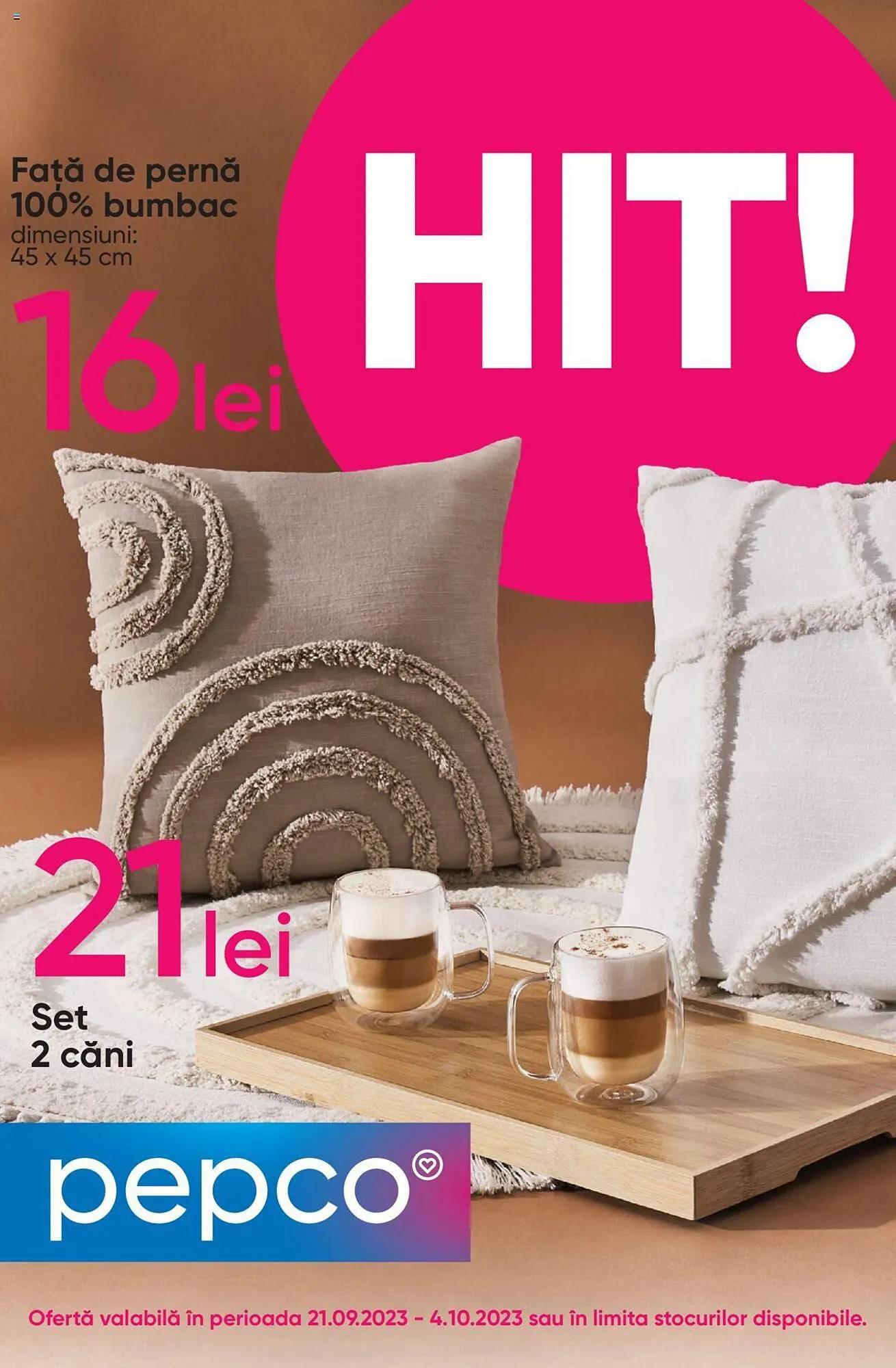Catalog Pepco catalog de la 21 septembrie până la 4 octombrie 2023 - Revista Pagina 1