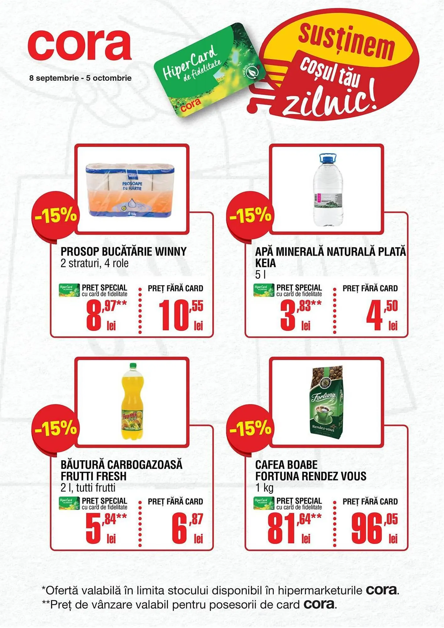 Catalog Cora catalog de la 18 septembrie până la 5 octombrie 2023 - Revista Pagina 1