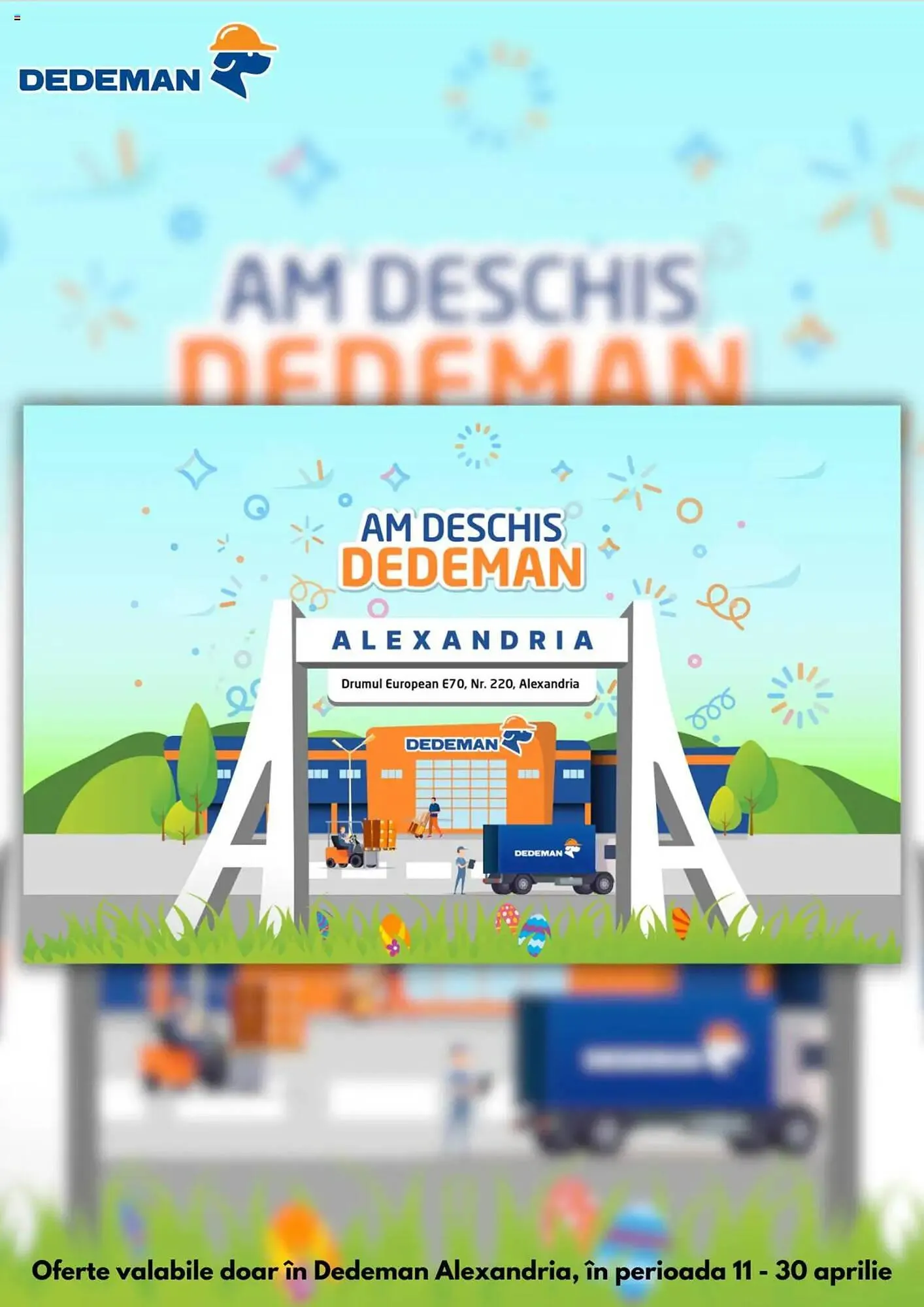 Catalog Catalog Dedeman de la 11 aprilie până la 30 aprilie 2025 - Revista Pagina 1