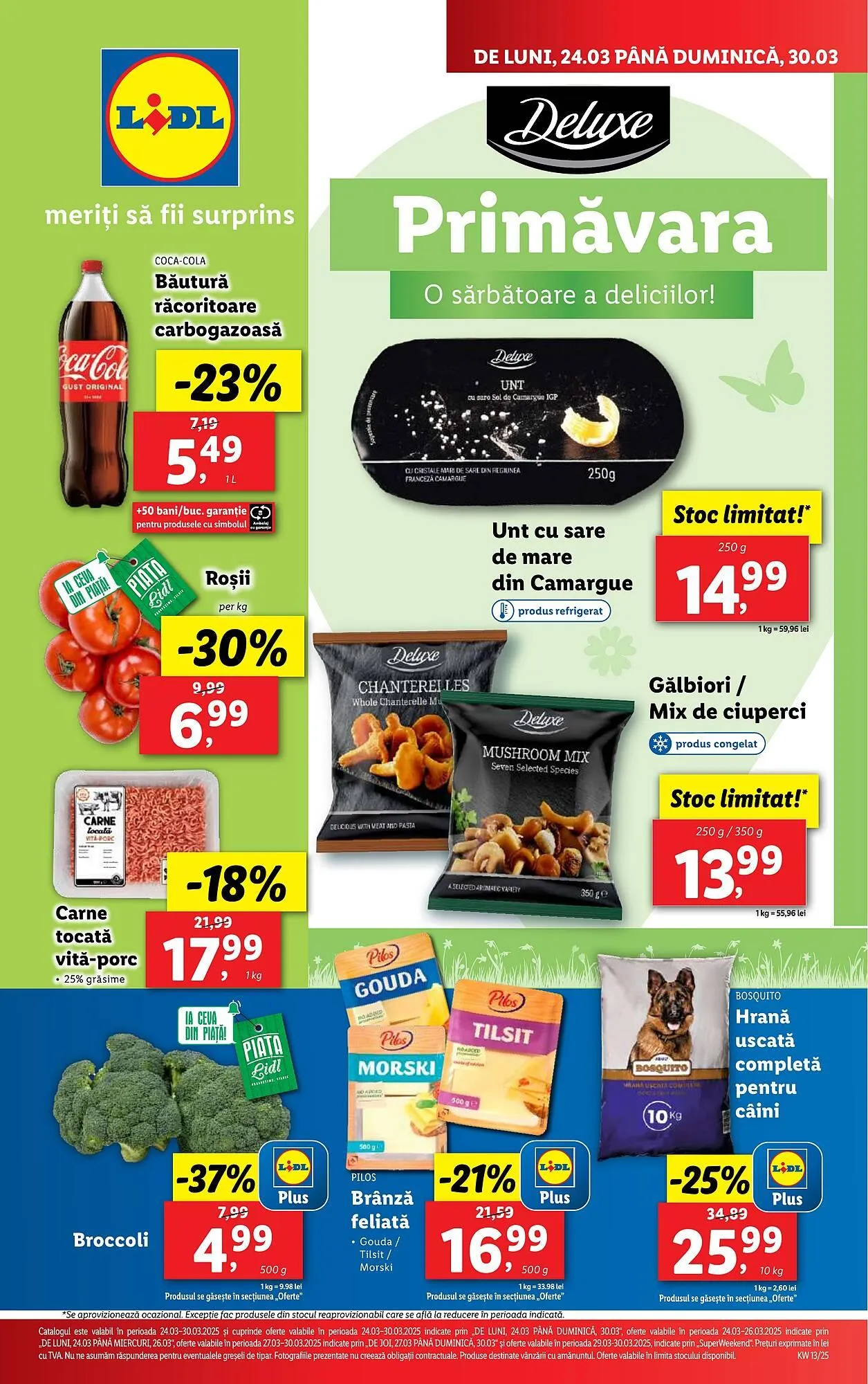 Catalog Catalog Lidl de la 24 martie până la 30 martie 2025 - Revista Pagina 1
