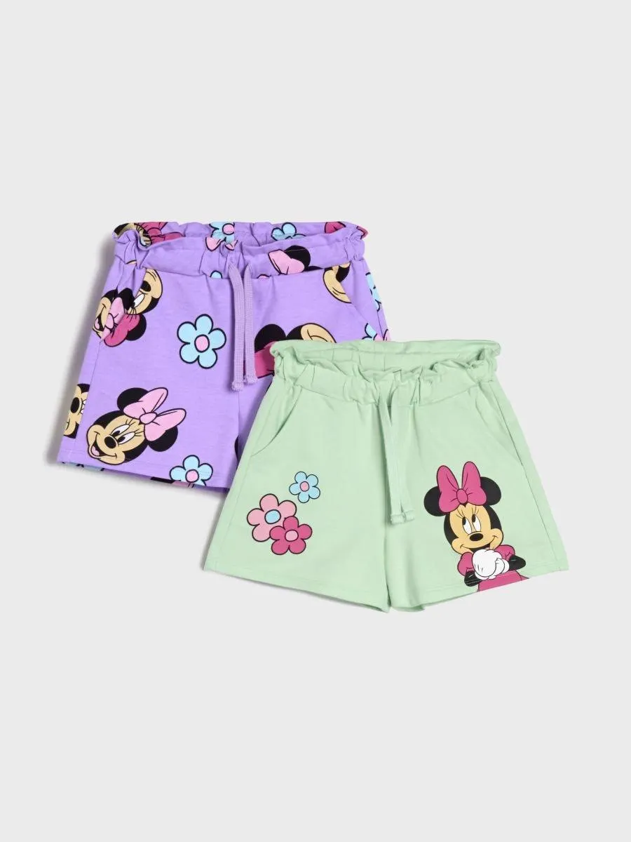 Pantaloni scurți Minnie Mouse 2 pack