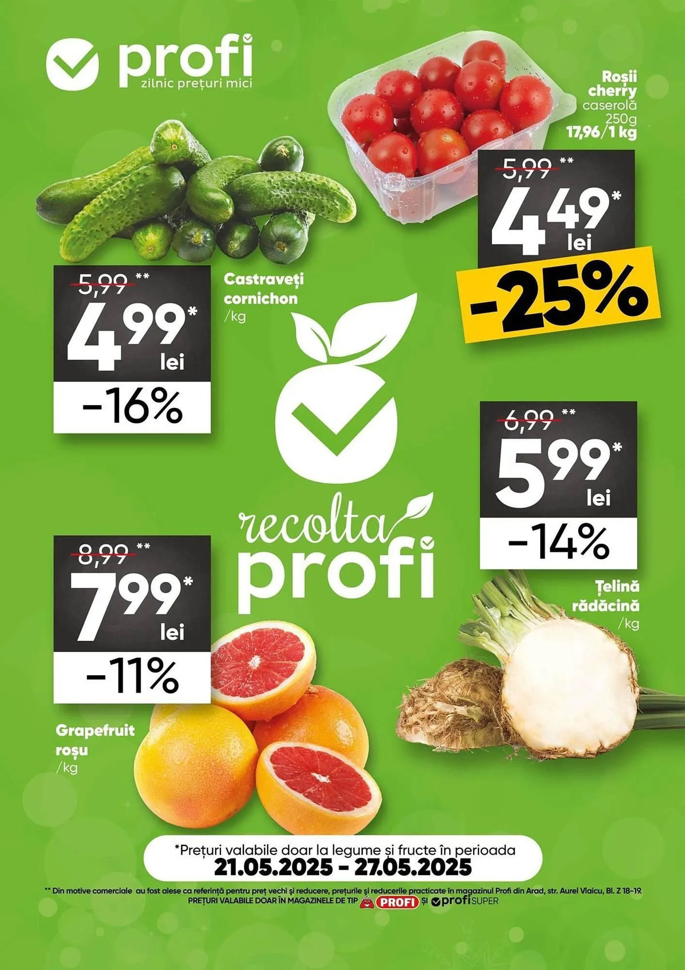 Catalog Catalog PROFI de la 21 mai până la 27 mai 2025 - Revista Pagina 1