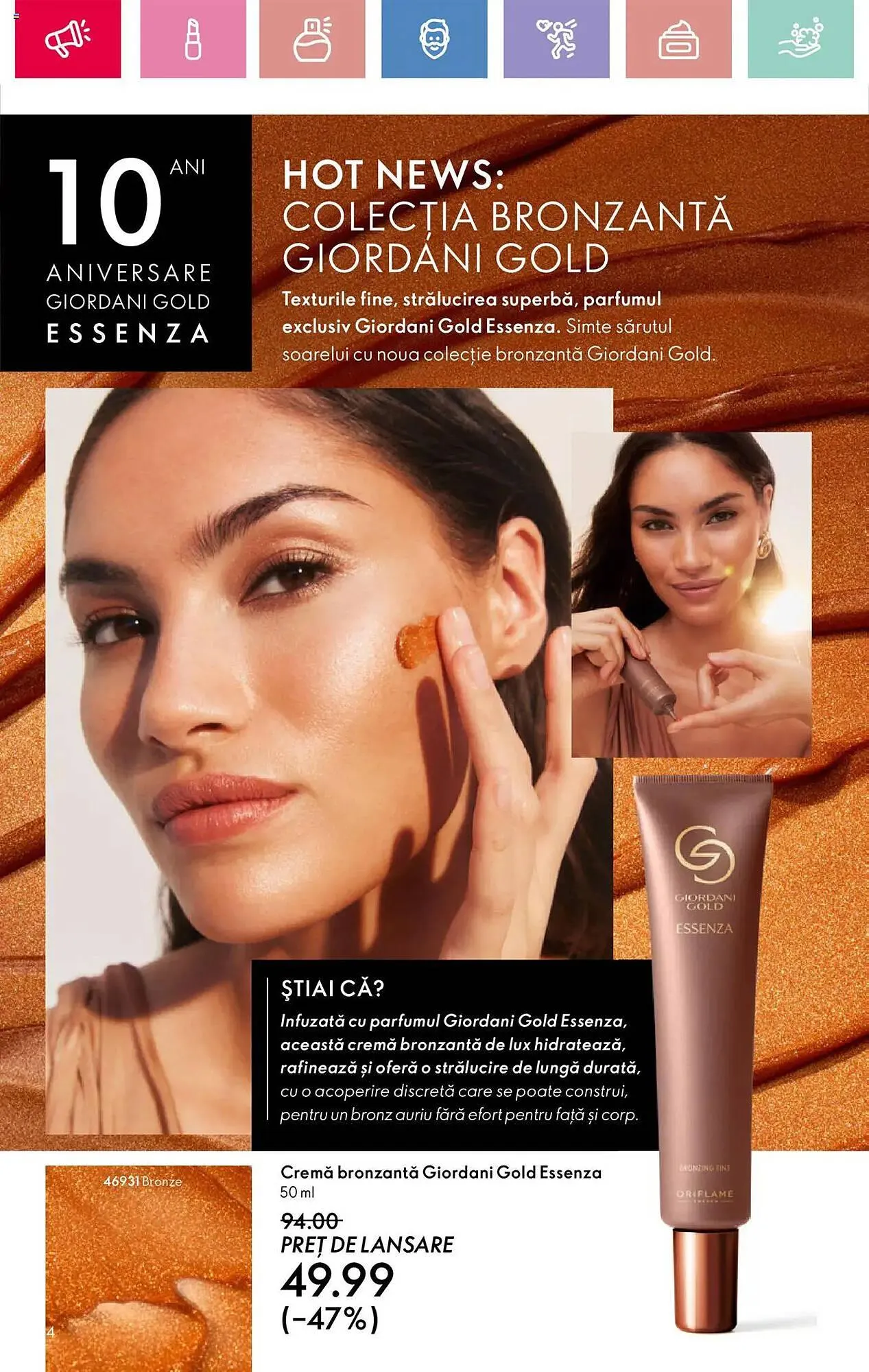 Catalog Catalog Oriflame de la 13 aprilie până la 3 mai 2025 - Revista Pagina 4