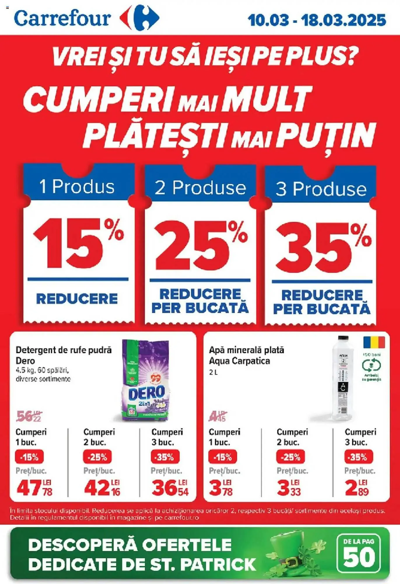 Catalog Catalog Carrefour de la 10 martie până la 18 martie 2025 - Revista Pagina 1