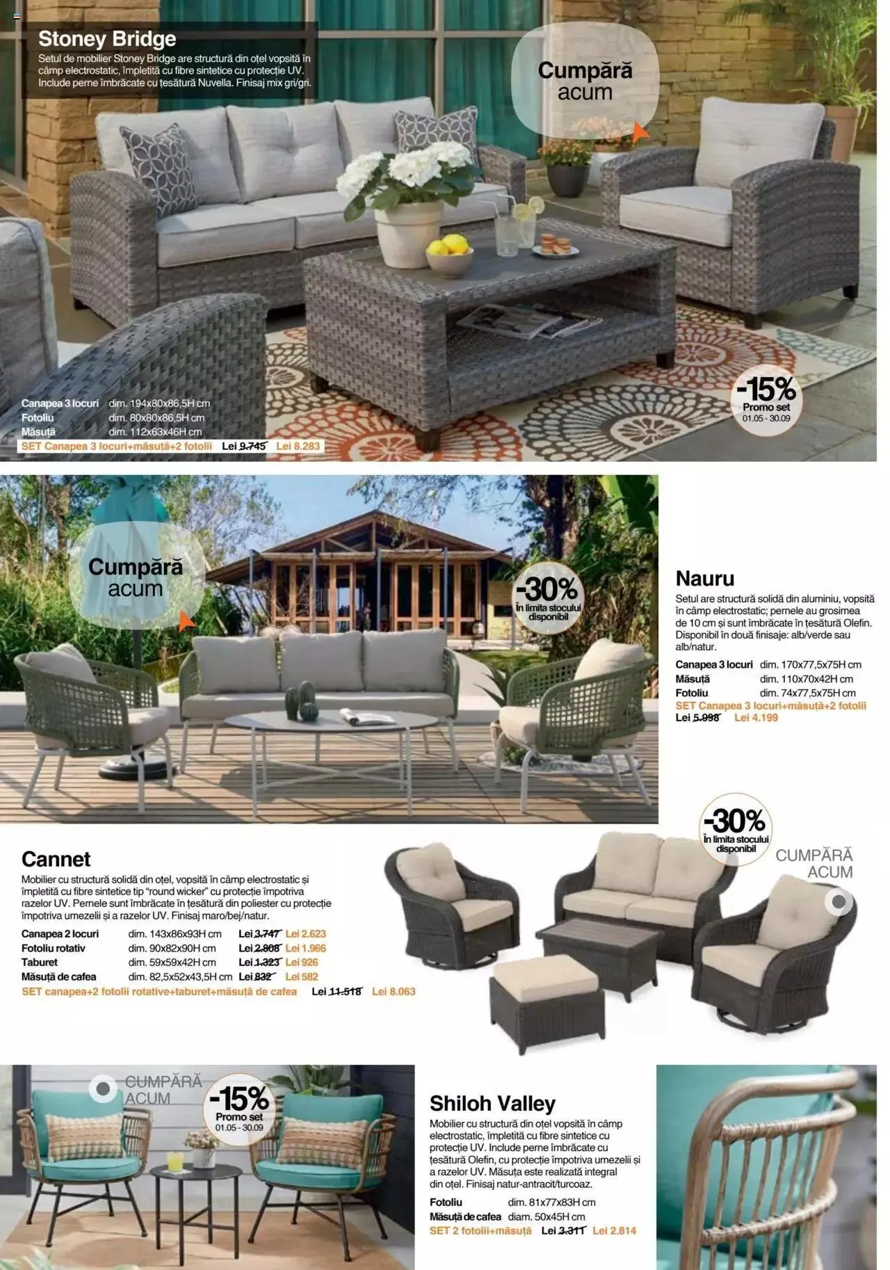 Catalog Mobexpert catalog - Terasă și Grădină de la 30 aprilie până la 31 decembrie 2024 - Revista Pagina 2