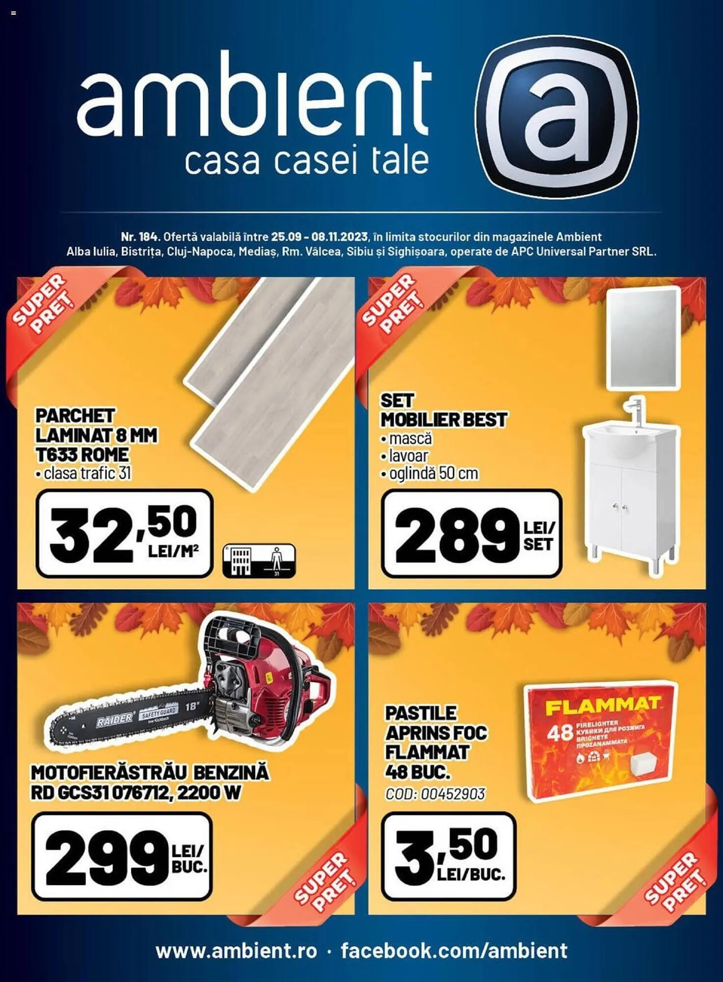 Catalog Ambient catalog de la 25 septembrie până la 8 noiembrie 2023 - Revista Pagina 1