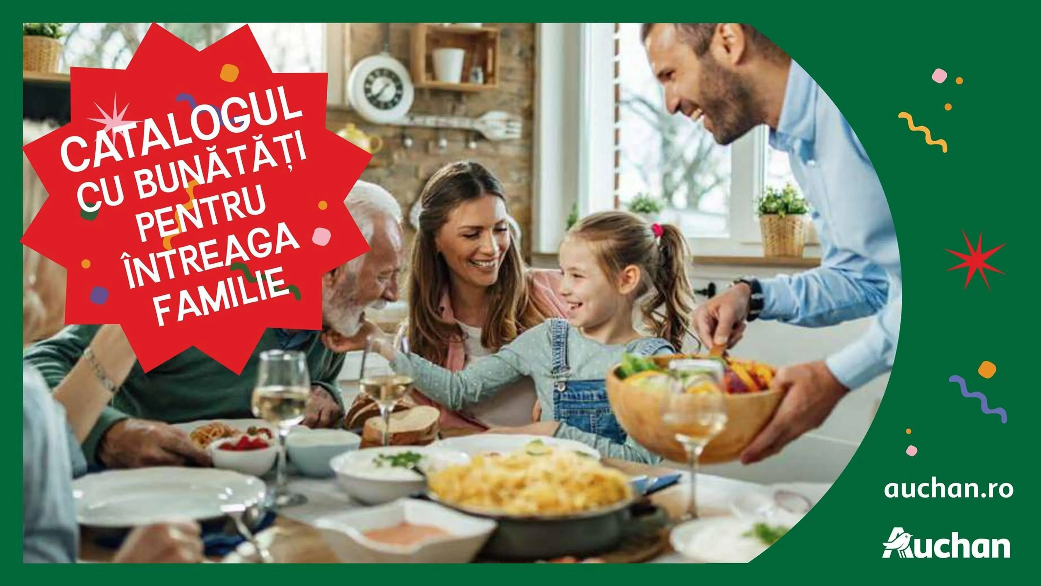 Catalog Catalog Auchan de la 14 noiembrie până la 31 decembrie 2024 - Revista Pagina 1