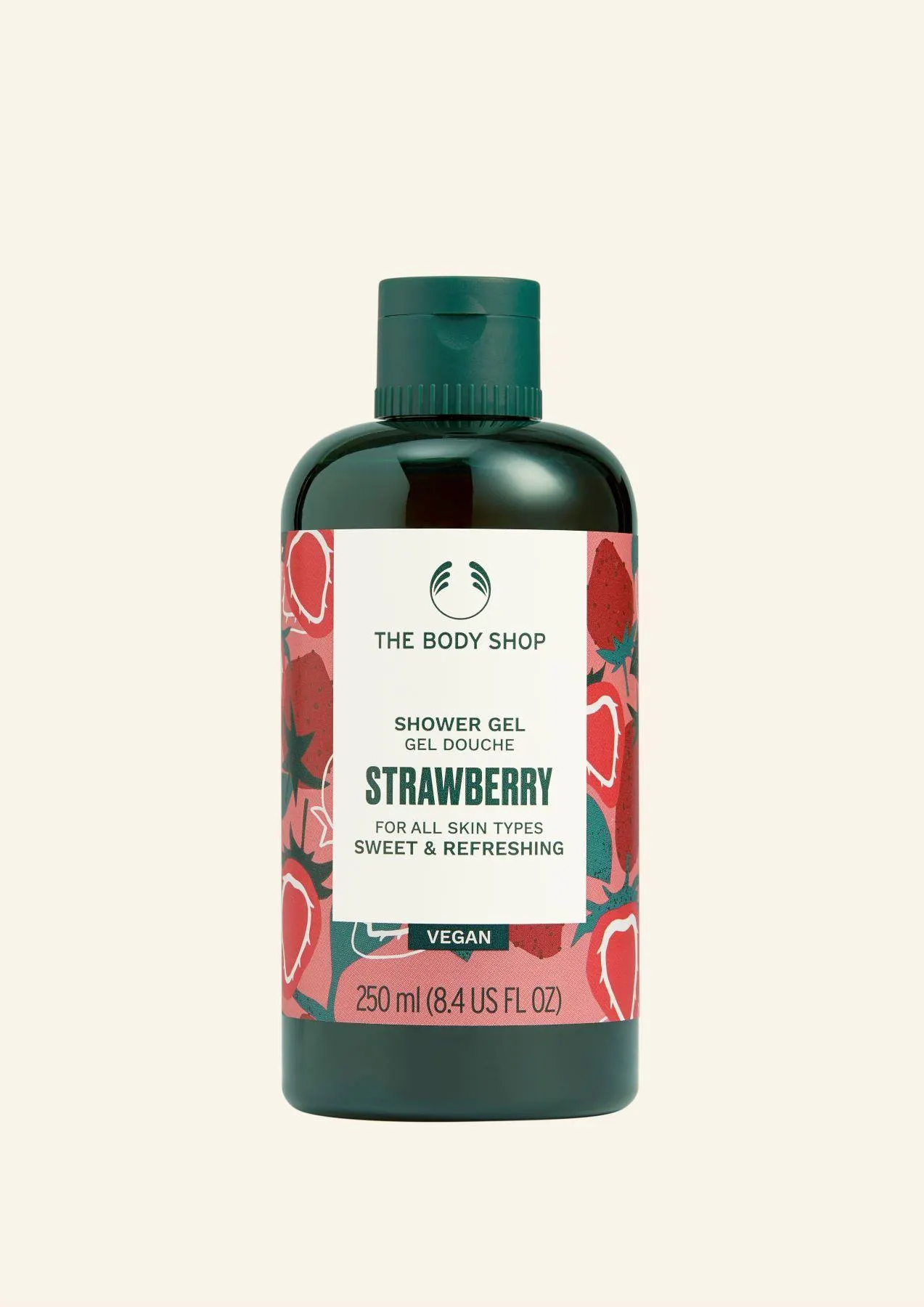Gel pentru baie si dus Strawberry 250 ml