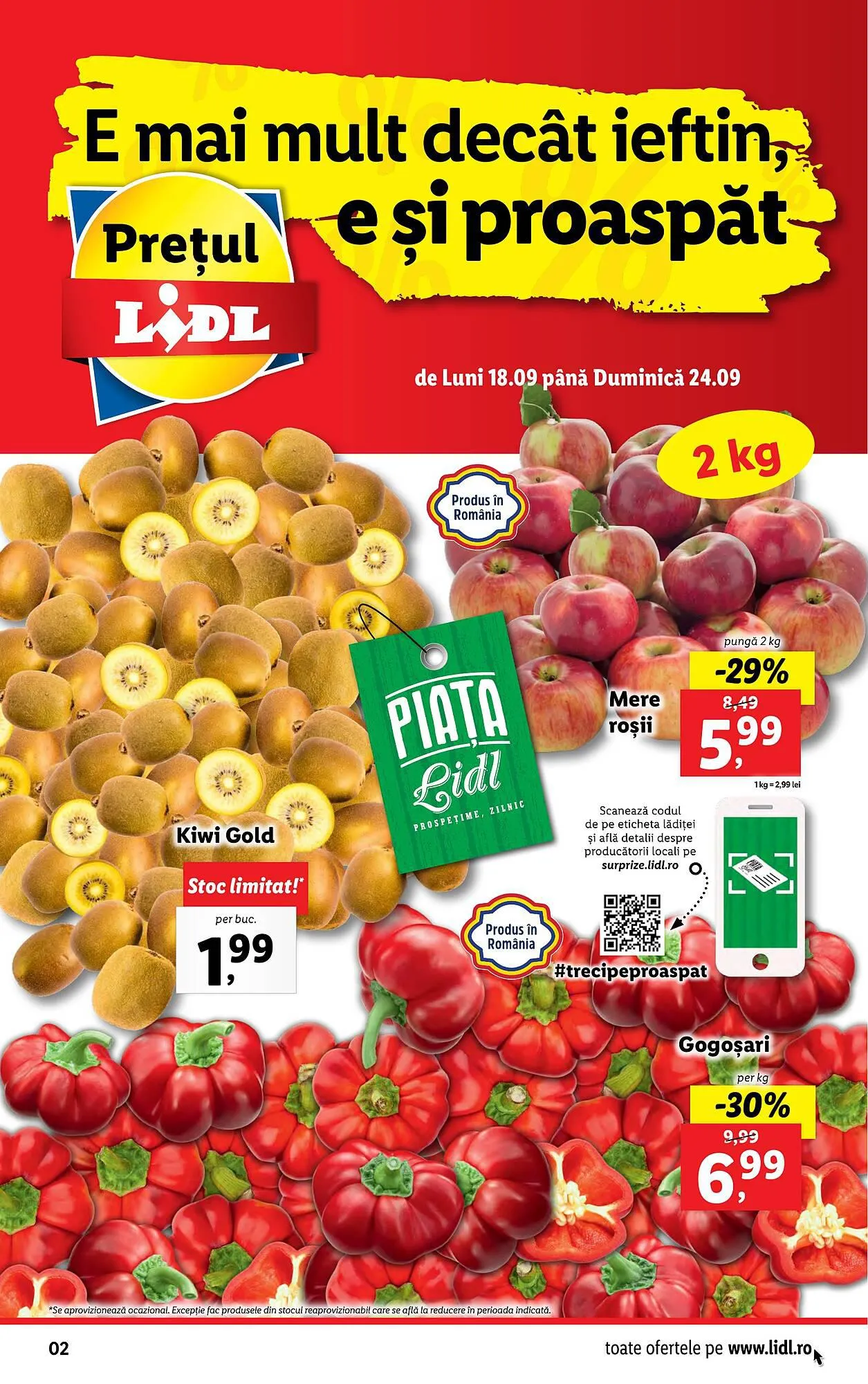 Catalog Lidl catalog de la 18 septembrie până la 24 septembrie 2023 - Revista Pagina 2