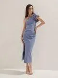 Rochie midi cu un umăr