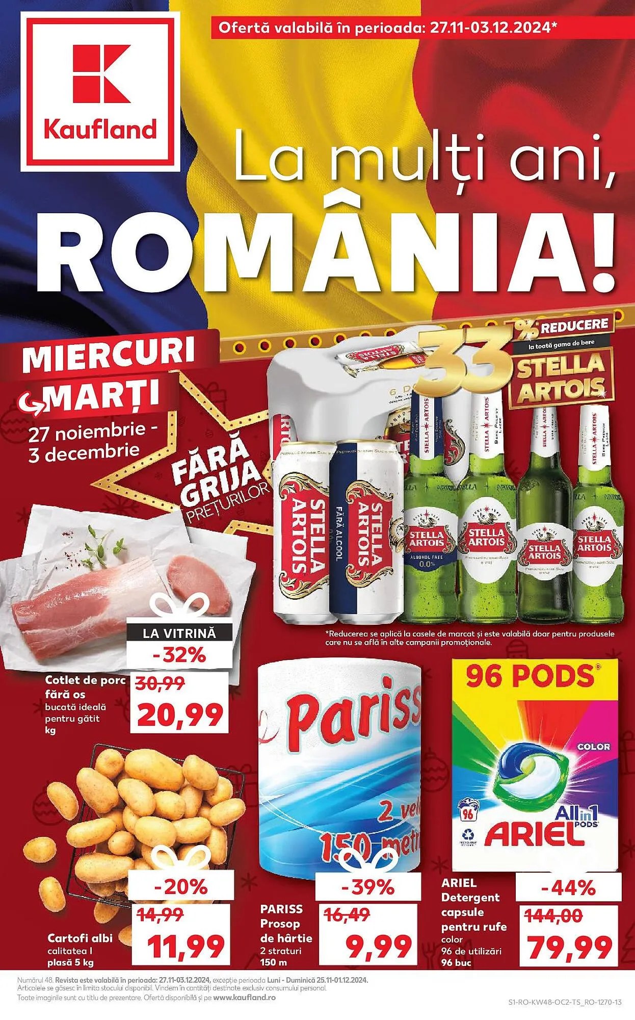 Catalog Catalog Kaufland de la 26 noiembrie până la 1 decembrie 2024 - Revista Pagina 1