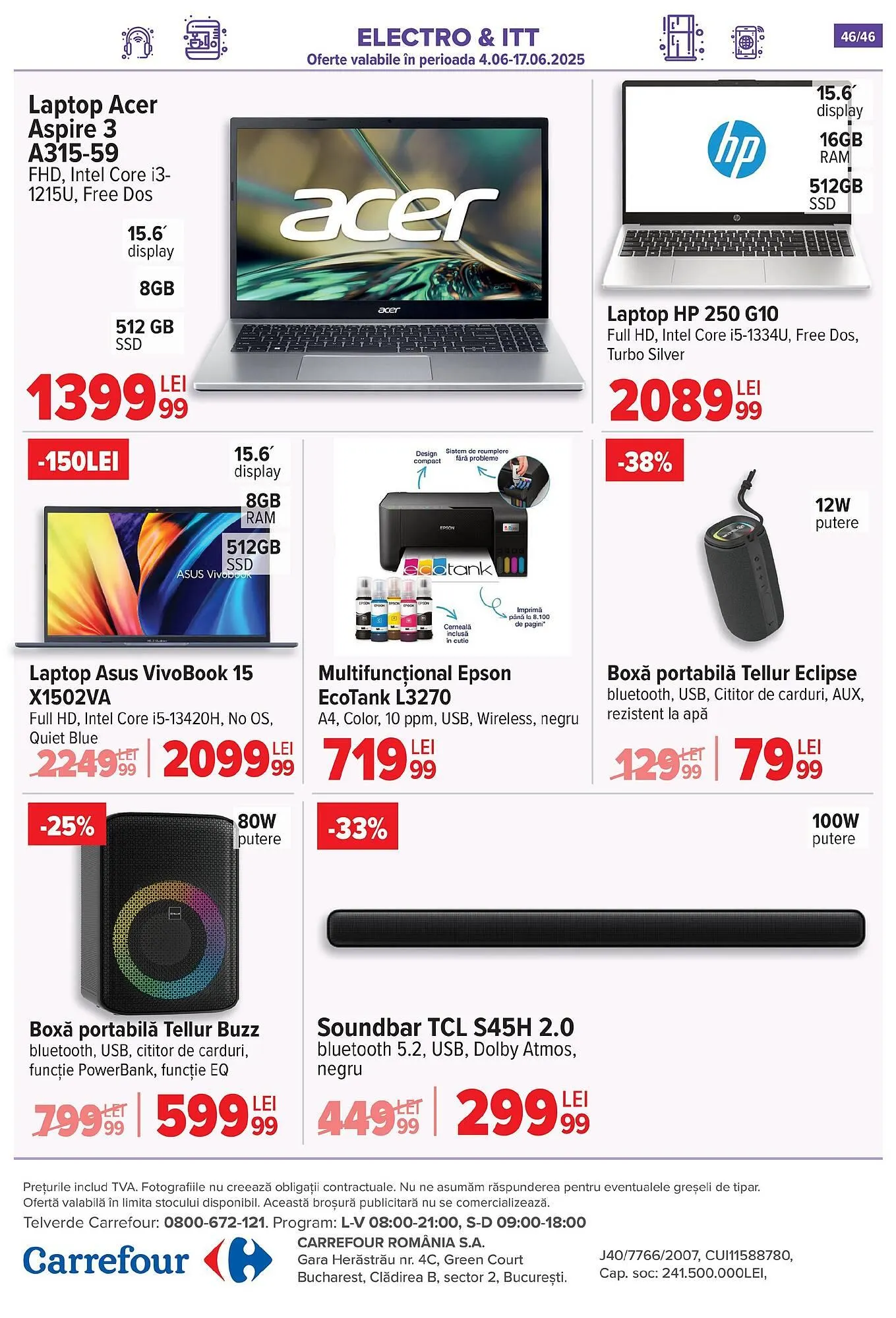 Catalog Catalog Carrefour de la 4 iunie până la 10 iunie 2025 - Revista Pagina 47
