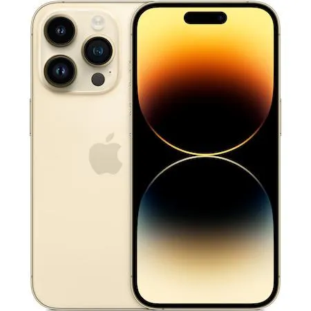 Telefon mobil Apple iPhone 14 Pro, 256GB, 5G, Gold