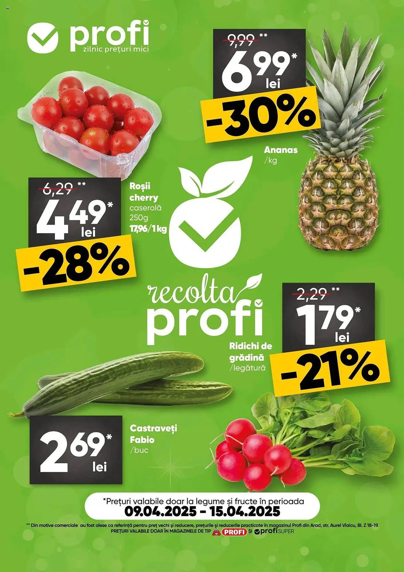 Catalog Catalog PROFI de la 9 aprilie până la 15 aprilie 2025 - Revista Pagina 1