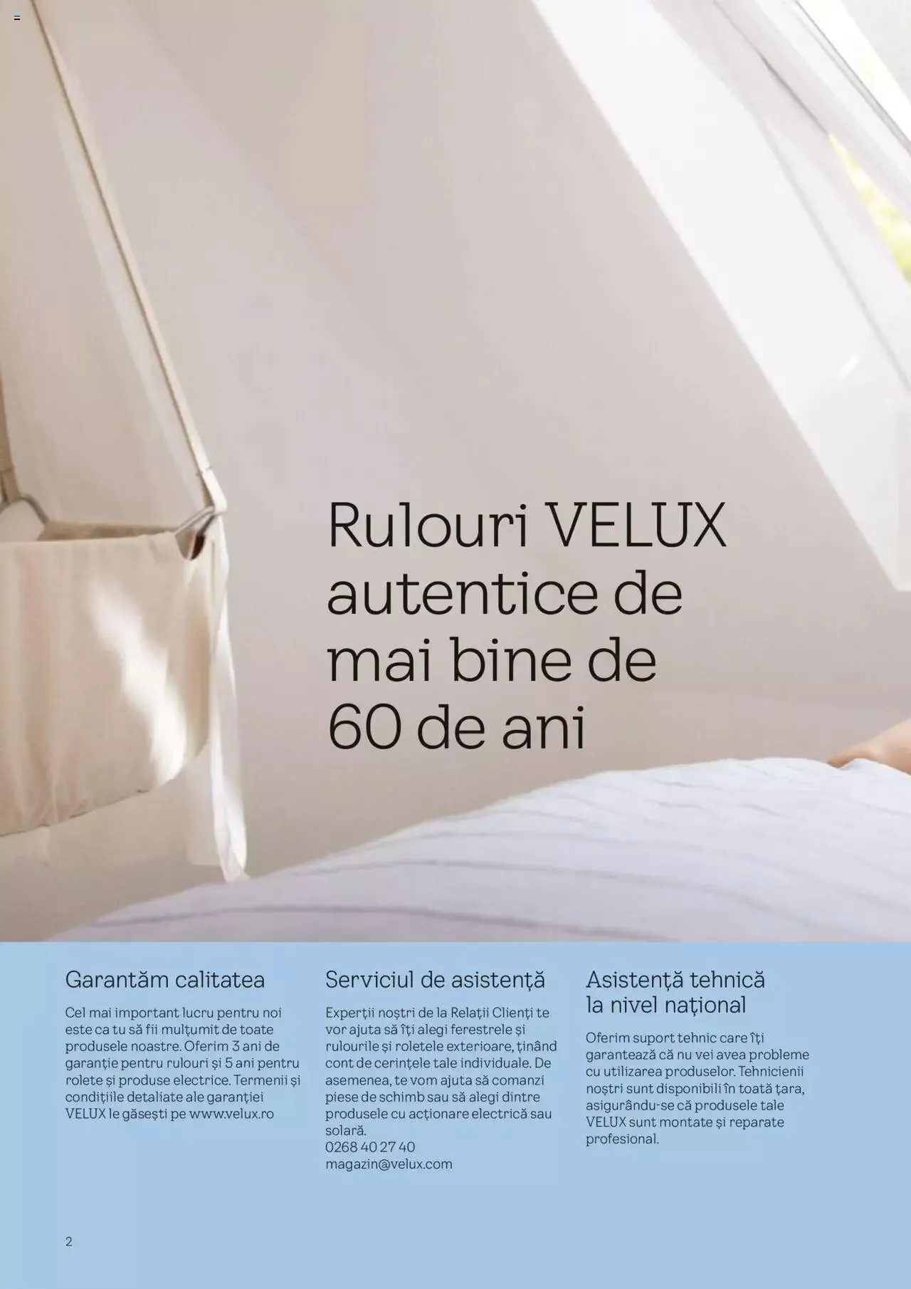 Catalog Velux catalog - Rulouri şi rolete 2023 de la 28 martie până la 31 decembrie 2024 - Revista Pagina 2
