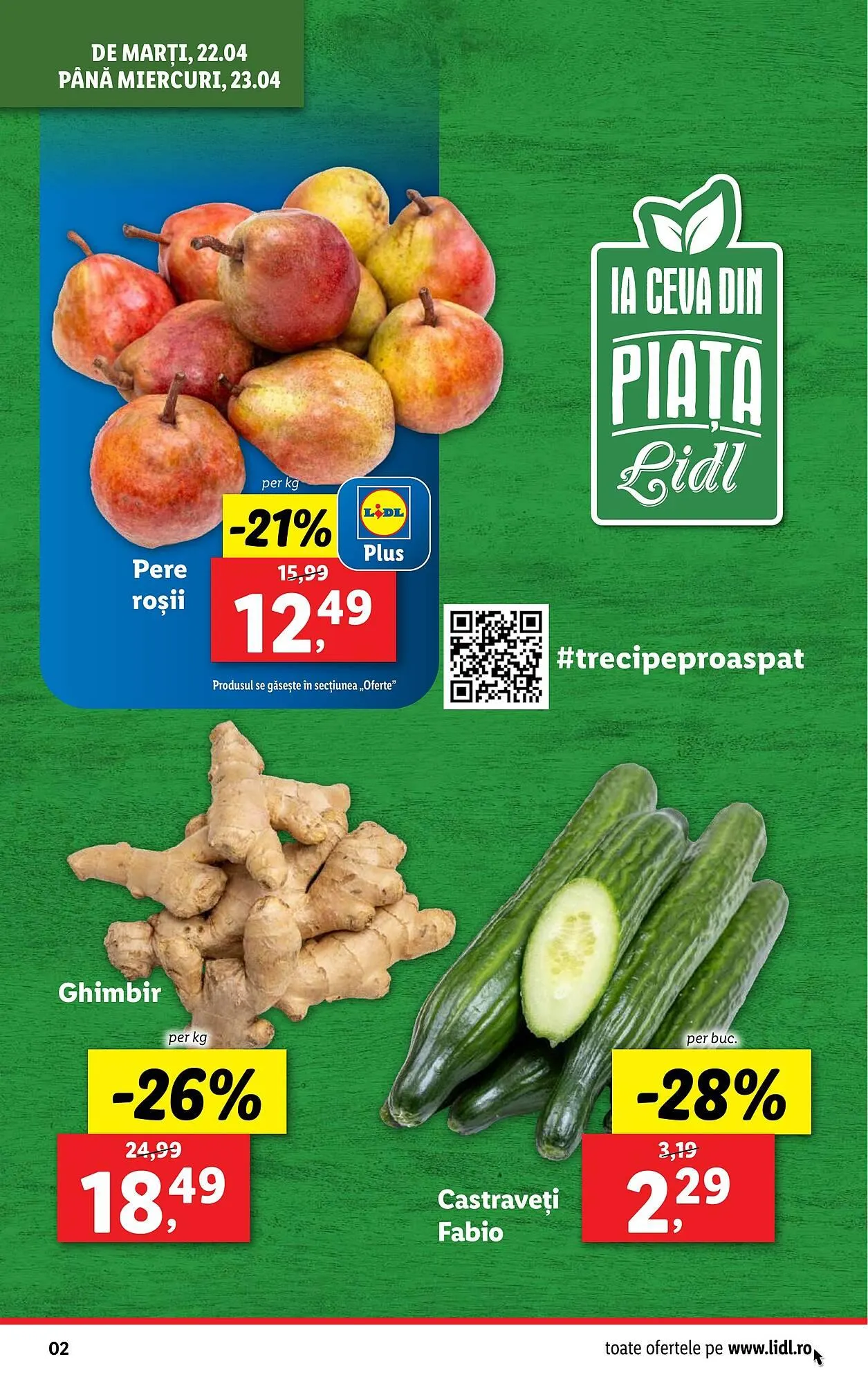 Catalog Catalog Lidl de la 22 aprilie până la 27 aprilie 2025 - Revista Pagina 2