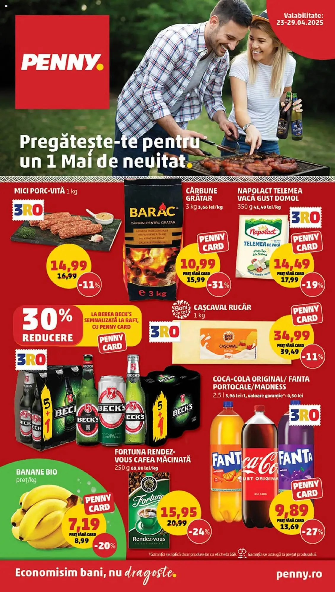Catalog Catalog Penny de la 23 aprilie până la 29 aprilie 2025 - Revista Pagina 1