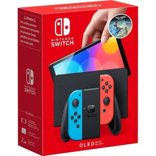 Consola NINTENDO Switch OLED (Joy-Con Neon Red/Neon Blue) + Prince of Persia The Lost Crown