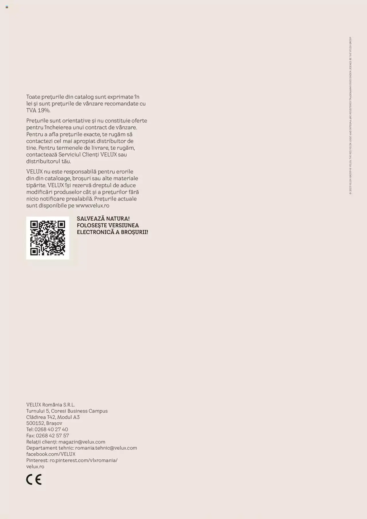 Catalog Velux catalog - Rulouri şi rolete 2023 de la 28 martie până la 31 decembrie 2024 - Revista Pagina 54