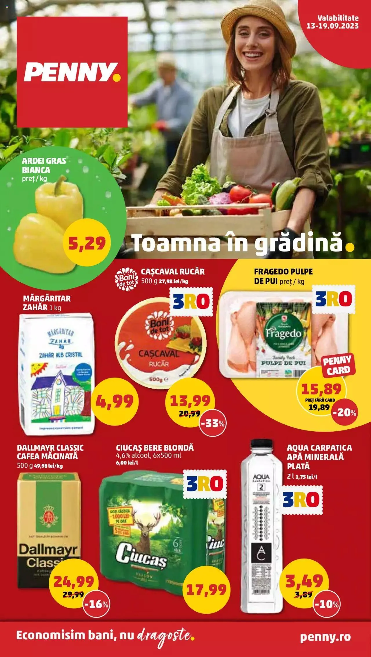 Catalog Catalog PENNY de la 13 septembrie până la 19 septembrie 2023 - Revista Pagina 1