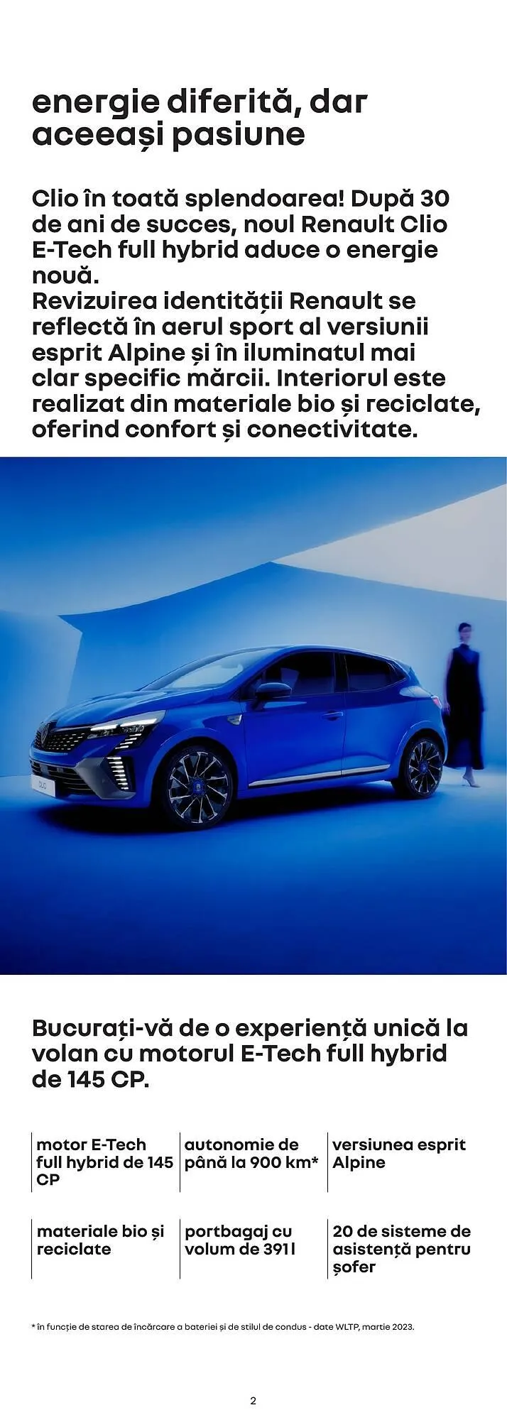 Catalog Catalog Renault Clio E-Tech de la 11 ianuarie până la 31 decembrie 2024 - Revista Pagina 2