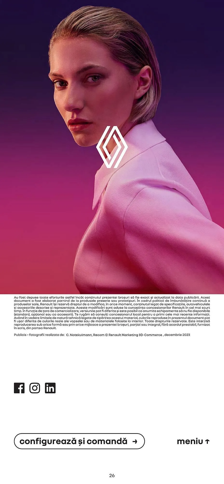 Catalog Renault Scenic E-Tech catalog de la 11 ianuarie până la 31 decembrie 2024 - Revista Pagina 26
