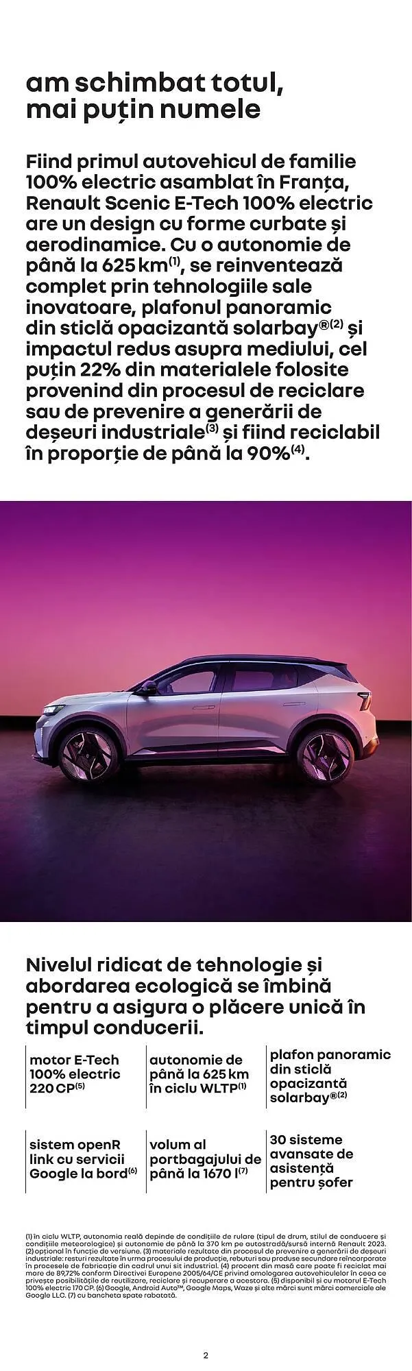Catalog Renault Scenic E-Tech catalog de la 11 ianuarie până la 31 decembrie 2024 - Revista Pagina 2