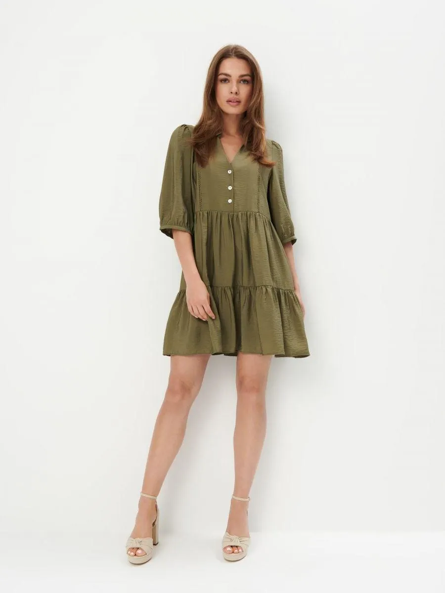 Rochie mini cu conținut ridicat de viscoză