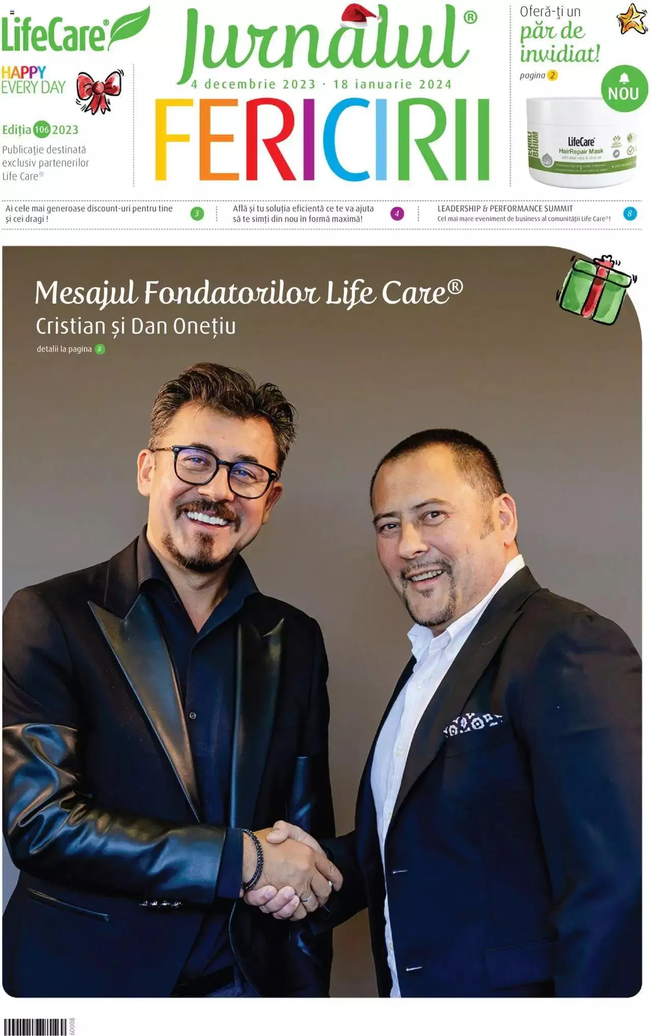 Catalog Life Care catalog - Jurnalul Fericirii Decembrie/Ianuarie de la 4 decembrie până la 18 ianuarie 2024 - Revista Pagina 1