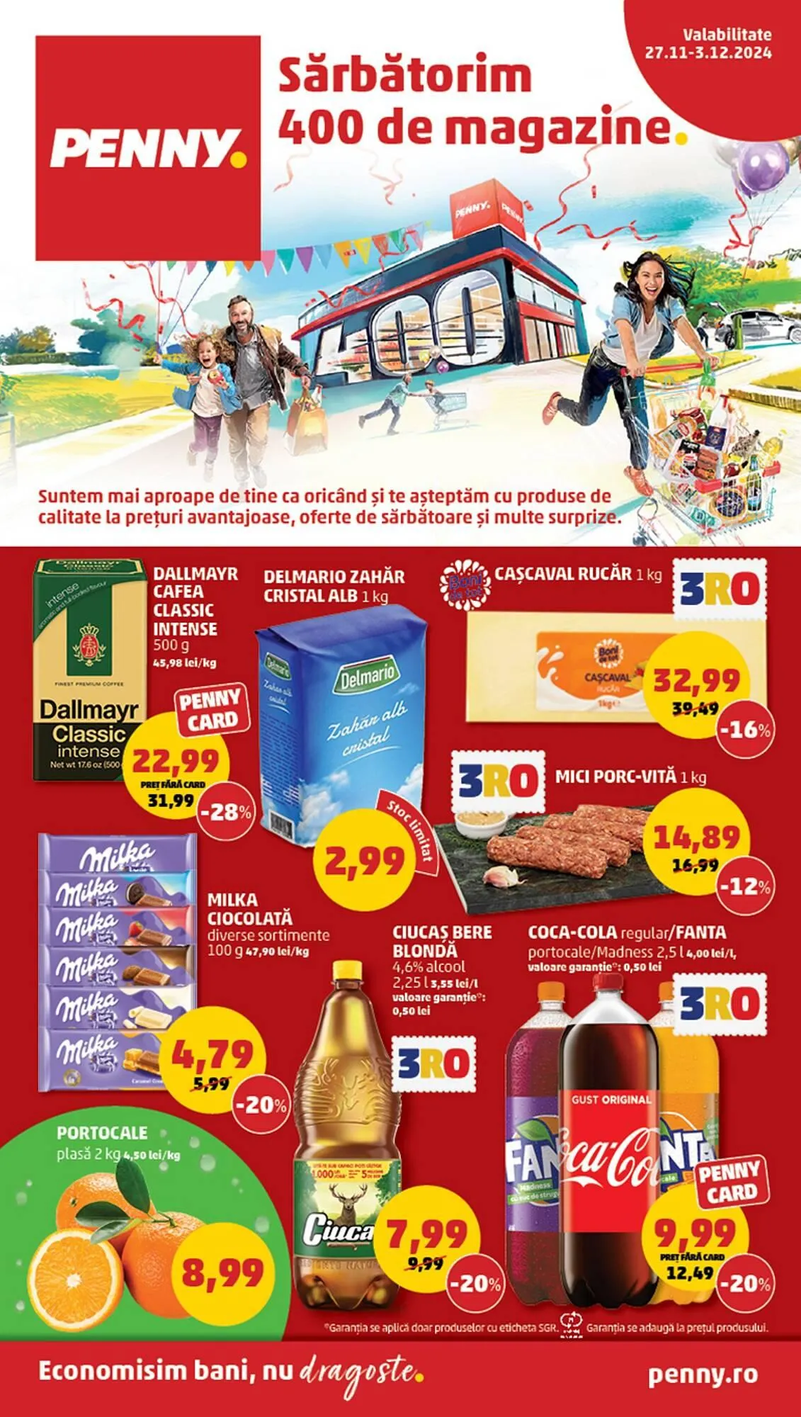 Catalog Catalog Penny de la 27 noiembrie până la 3 decembrie 2024 - Revista Pagina 1