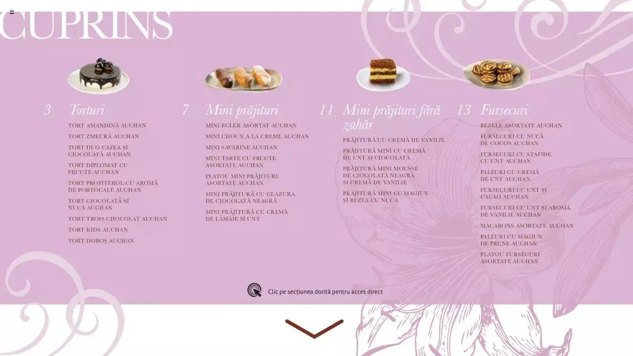 Catalog Auchan catalog - Cofetăria Mea de la 12 mai până la 31 decembrie 2024 - Revista Pagina 2